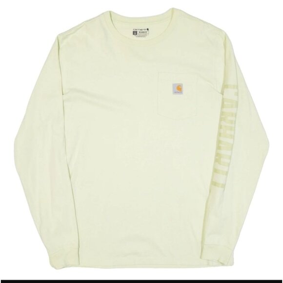 Carhartt Other - Men's Carhartt Green Long Sleeves Relaxed Shirt - Great Condition Size Small